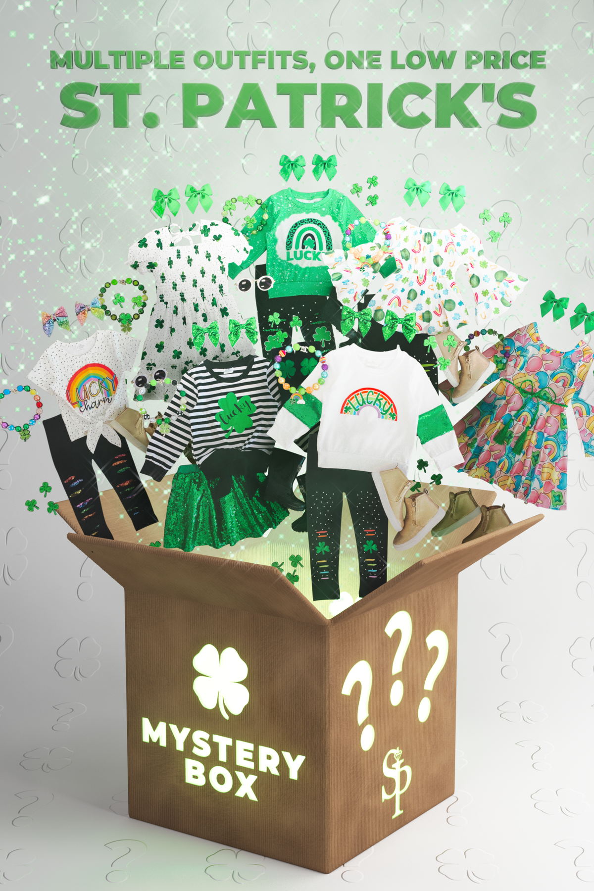 St. Patrick's Day Mystery Boxes - Sparkle in Pink