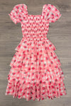 Mom & Me - Pink Gingham Strawberry Dress | Sparkle in Pink