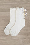 Girls' Bow Socks | Sparkle in Pink