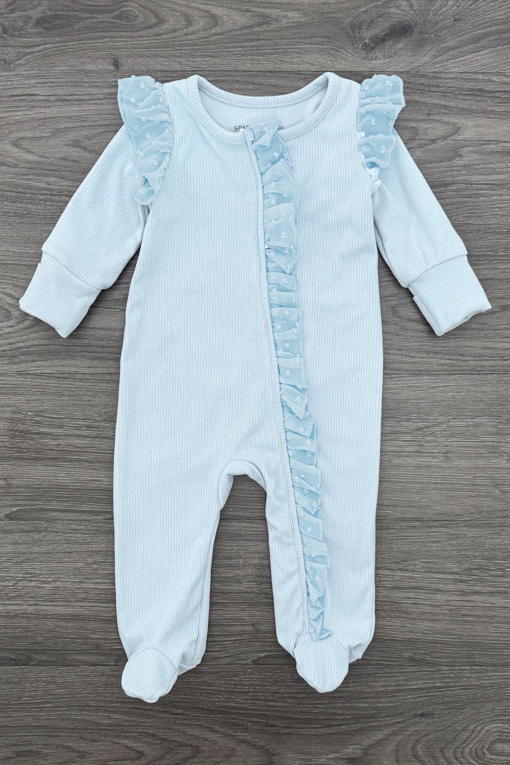 Pastel Ribbed Onesie | Sparkle in Pink