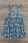Denim Bow Dress