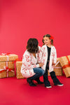 Mom & Me - Cozy Candy Cane Cardigan | Sparkle in Pink