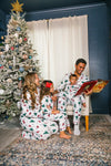 Festive Winter Trees Family Pajama Set - AND PET BANDANA! | Sparkle in Pink