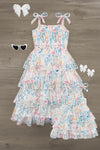 Mom & Me - Spring Floral Ruffle Dress | Sparkle in Pink