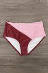 Mom & Me - Glitter Colorblock Bikini | Sparkle in Pink