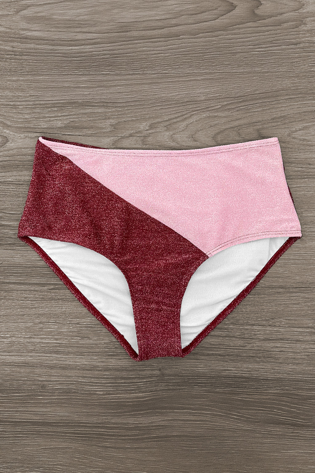 Mom & Me - Glitter Colorblock Bikini | Sparkle in Pink