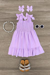 Pastel Tie Shoulder Dress | Sparkle in Pink