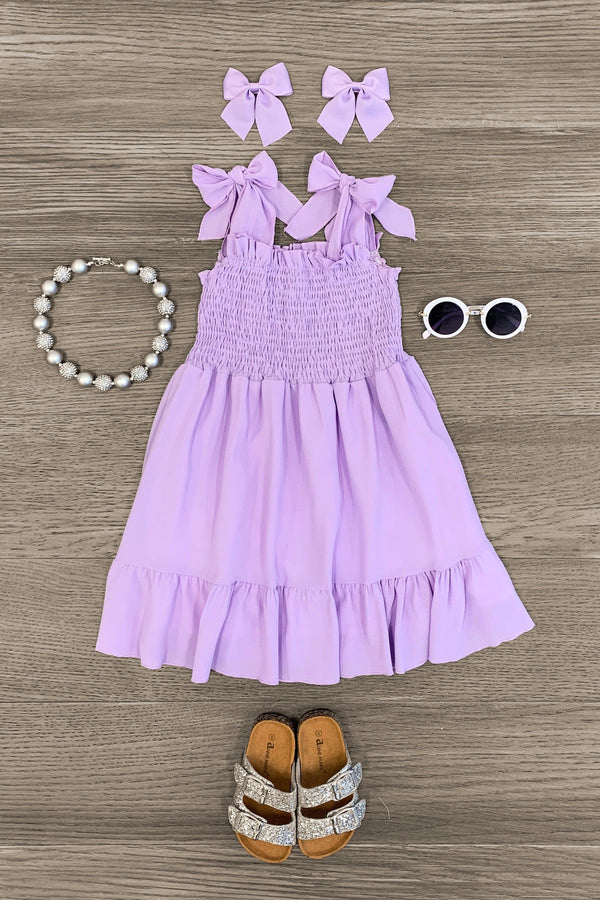 Pastel Tie Shoulder Dress | Sparkle in Pink