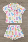 Mom & Me - Bamboo Peep Pajamas | Sparkle in Pink