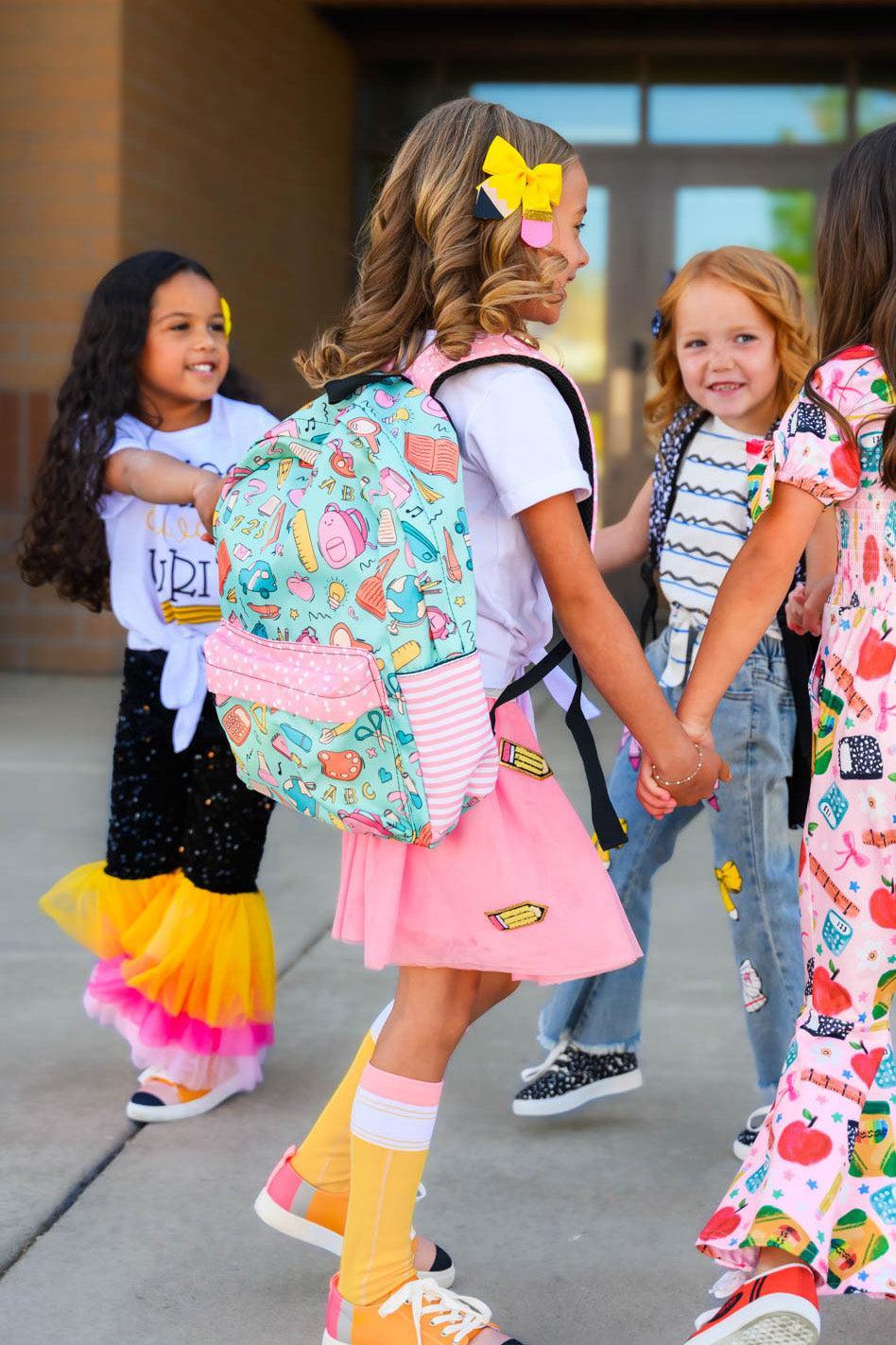 Pink & Mint Ready To Learn Backpack