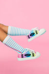 Crayon Sneakers | Sparkle in Pink