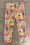 Multicolor Floral Tie Legging Set | Sparkle in Pink