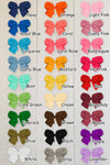 6" LARGE Boutique Bows- MANY COLORS! - Sparkle in Pink