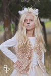 Deer Floral Antler Headband