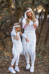 Mom & Me - Mummy Costume - 5 Piece Set - Sparkle in Pink