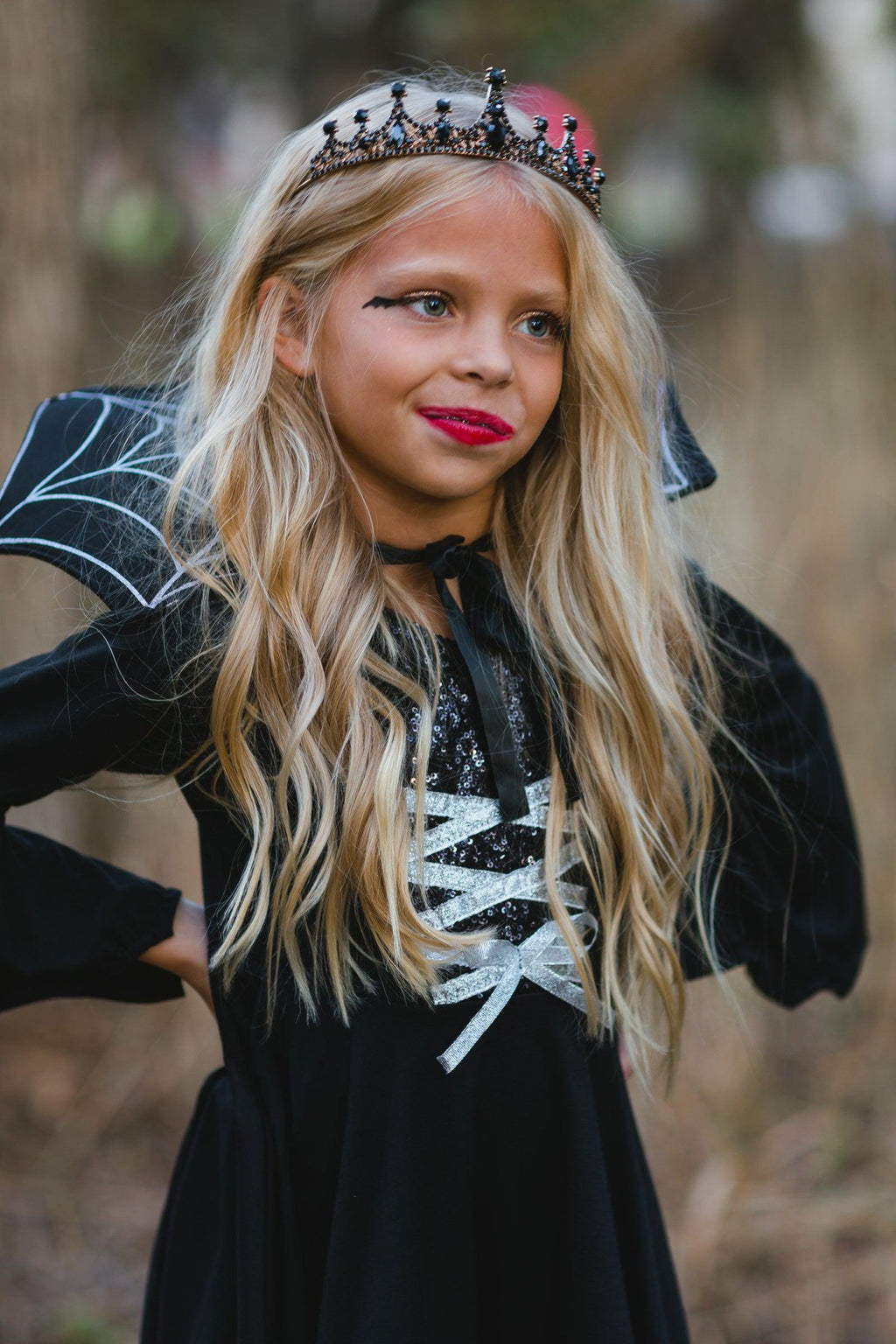 Vampire Queen Costume - Sparkle in Pink
