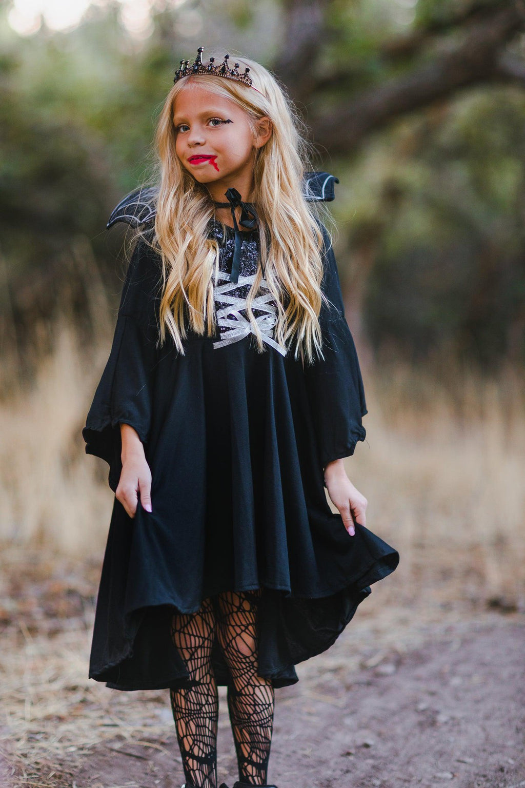 Vampire Queen Costume - Sparkle in Pink