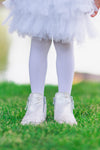 White Stockings - Sparkle in Pink