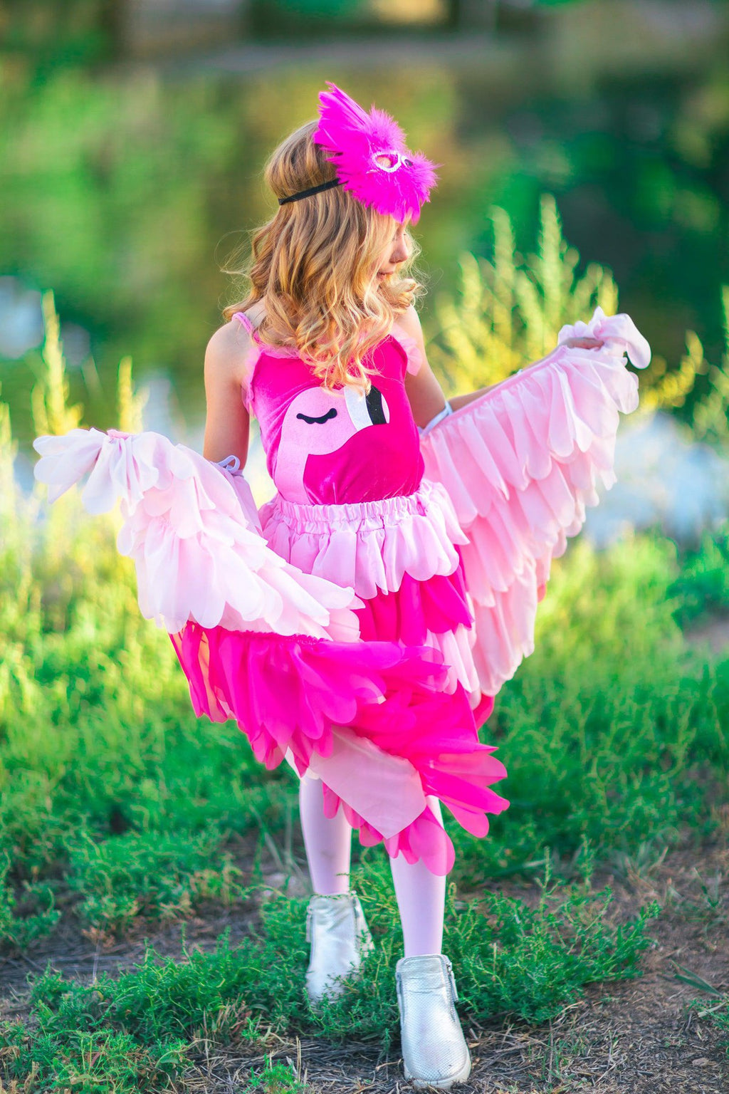 Pink Flamingo Costume - Sparkle in Pink