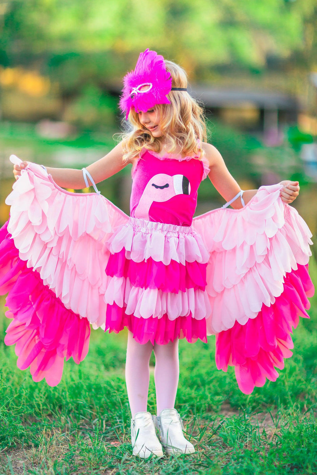 Pink Flamingo Costume - Sparkle in Pink