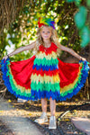 Rainbow Parrot Costume - 3 Piece Set - Sparkle in Pink