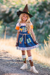Scarecrow Costume - 5 Piece Set - Sparkle in Pink