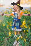 Scarecrow Costume - 5 Piece Set - Sparkle in Pink