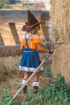 Scarecrow Costume - 5 Piece Set - Sparkle in Pink