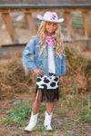 Cowgirl Costume - 3 Piece Set - Sparkle in Pink