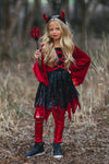 Devil Costume - 4 Piece Set - Sparkle in Pink