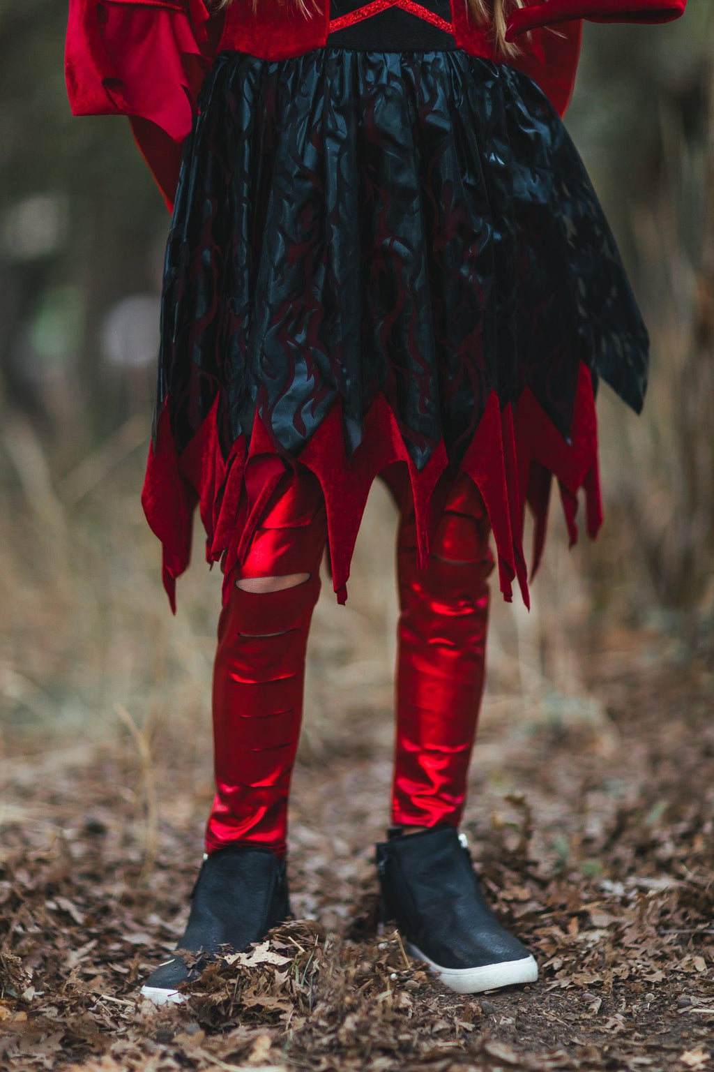 Devil Costume - 4 Piece Set - Sparkle in Pink