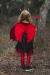 Devil Costume - 4 Piece Set - Sparkle in Pink