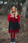 Devil Costume - 4 Piece Set - Sparkle in Pink