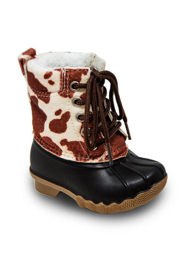 Patterned Winter Boots - Many Colors & Sizes! - Sparkle in Pink