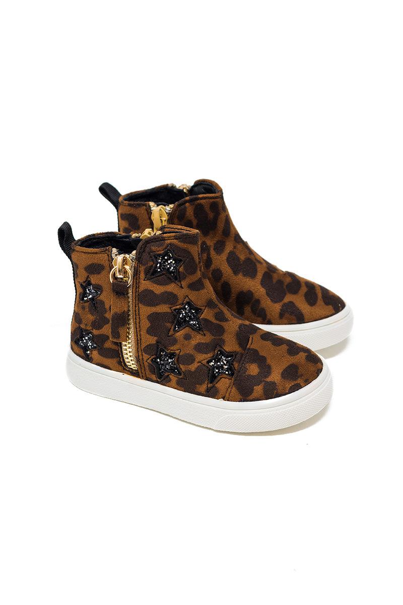 Patterned Sneaker Booties - MANY COLORS! - Sparkle in Pink