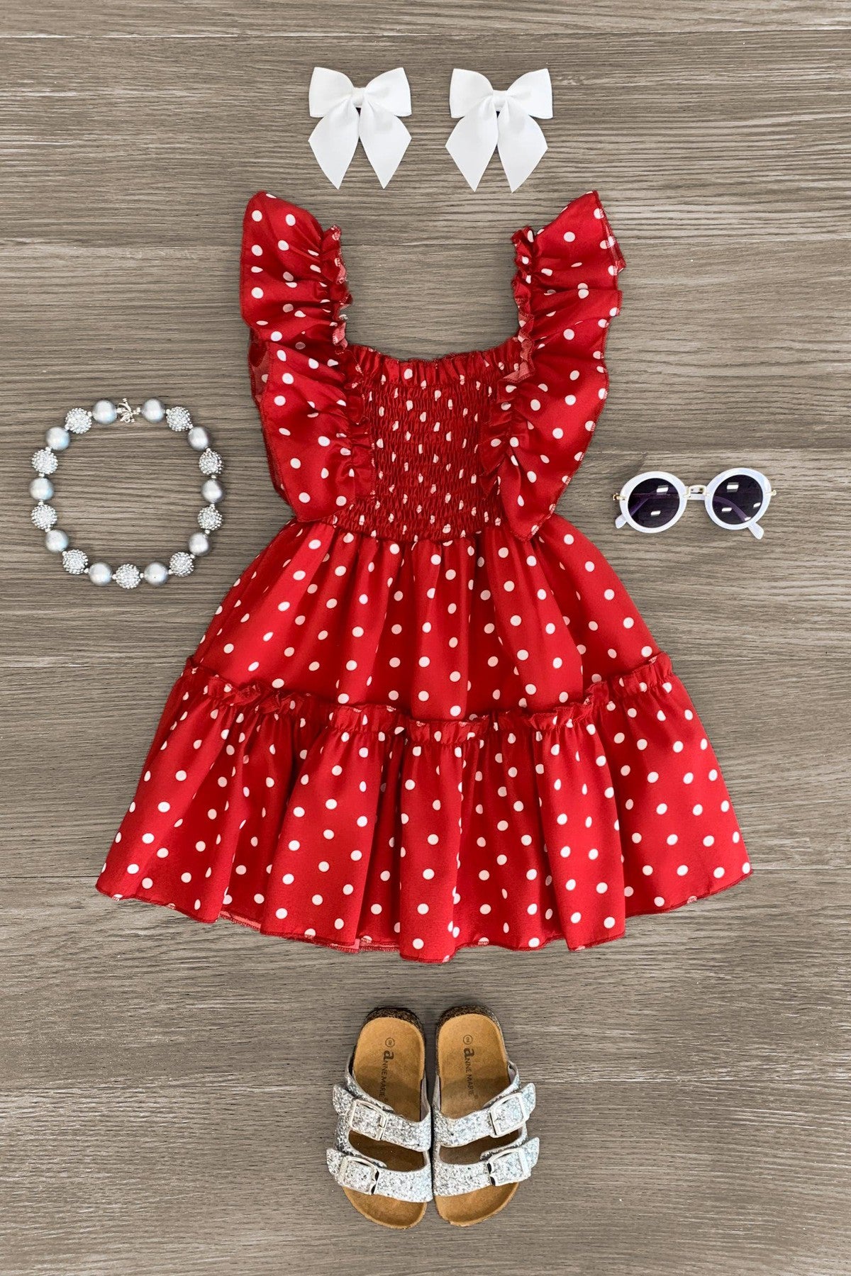 Pretty woman polka outlet dot dress designer