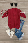 Cardigan Sweater - Many Colors! - Sparkle in Pink