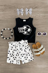 "Game Day" Soccer Short Set - Sparkle in Pink