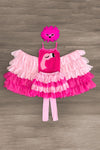 Pink Flamingo Wings - Sparkle in Pink