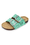 Birkley Glitter Sandals - MANY COLORS! - Sparkle in Pink