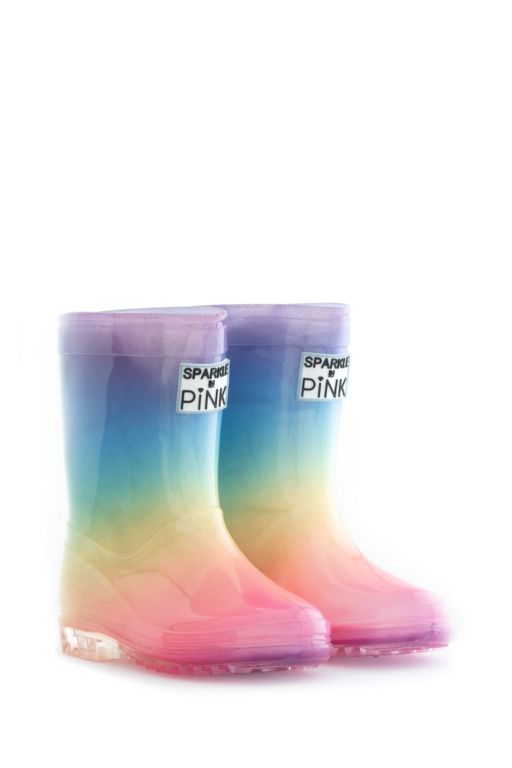 Sparkle In Pink Premium Patterned Boots - Sparkle in Pink