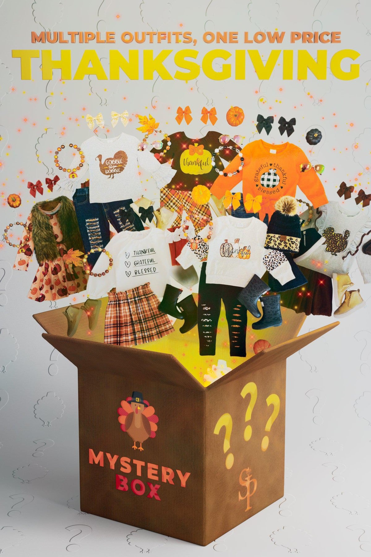 Thanksgiving Mystery Boxes - Sparkle in Pink