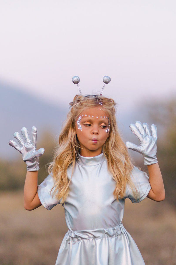 Alien Costume - 4 Piece Set - Sparkle in Pink