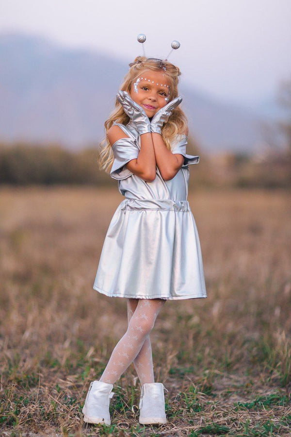 Alien Costume - 4 Piece Set - Sparkle in Pink
