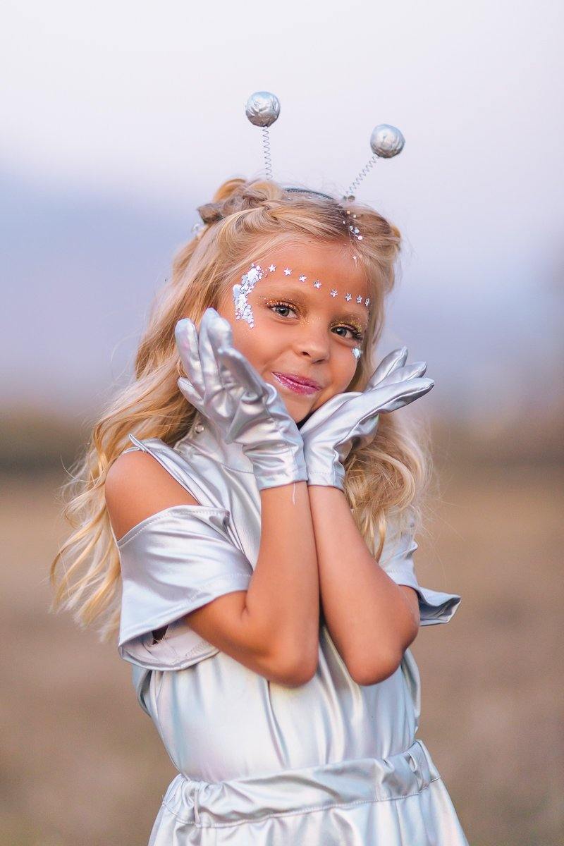 Alien Costume - 4 Piece Set - Sparkle in Pink