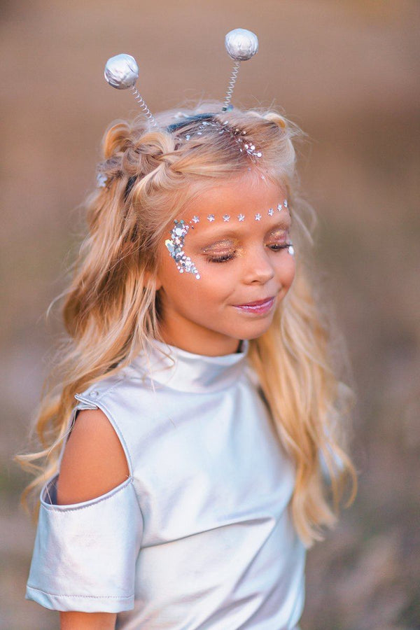 Alien Costume - 4 Piece Set - Sparkle in Pink
