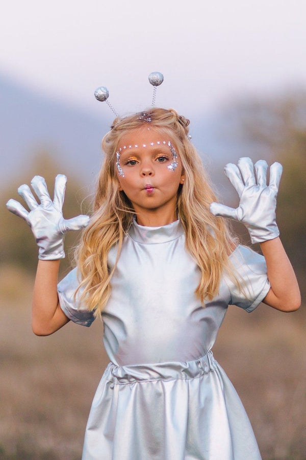 Alien Costume - 4 Piece Set - Sparkle in Pink