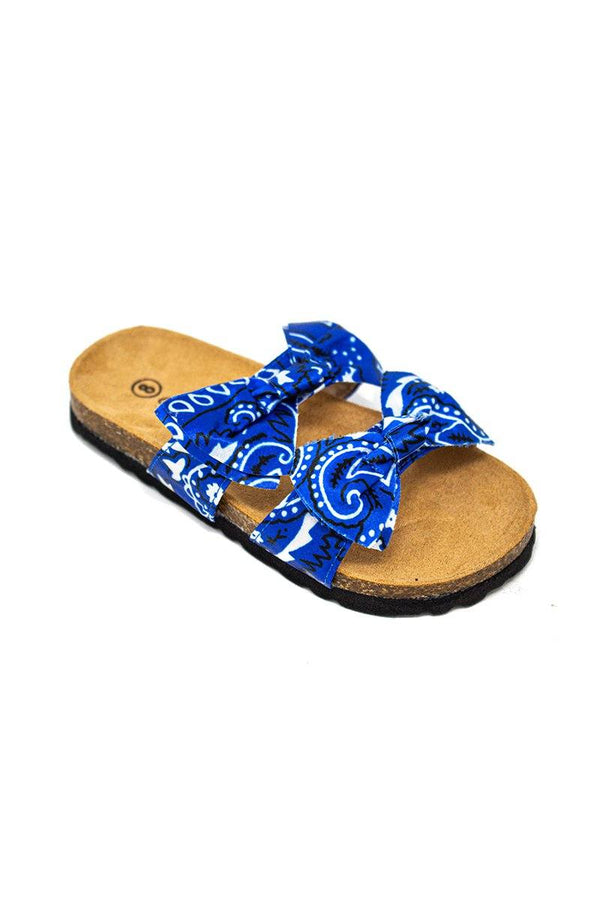 Birkley Double Bow Sandals - MANY COLORS! - Sparkle in Pink