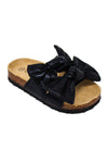 Birkley Metallic Double Bow Sandals - MANY COLORS! - Sparkle in Pink