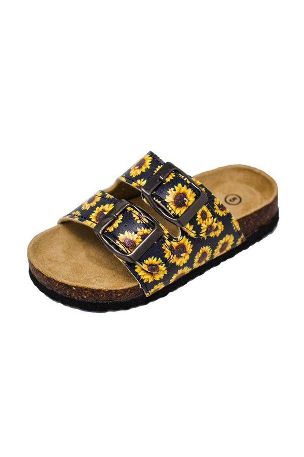 Patterned Birkley Sandals - Many Colors! - Sparkle in Pink